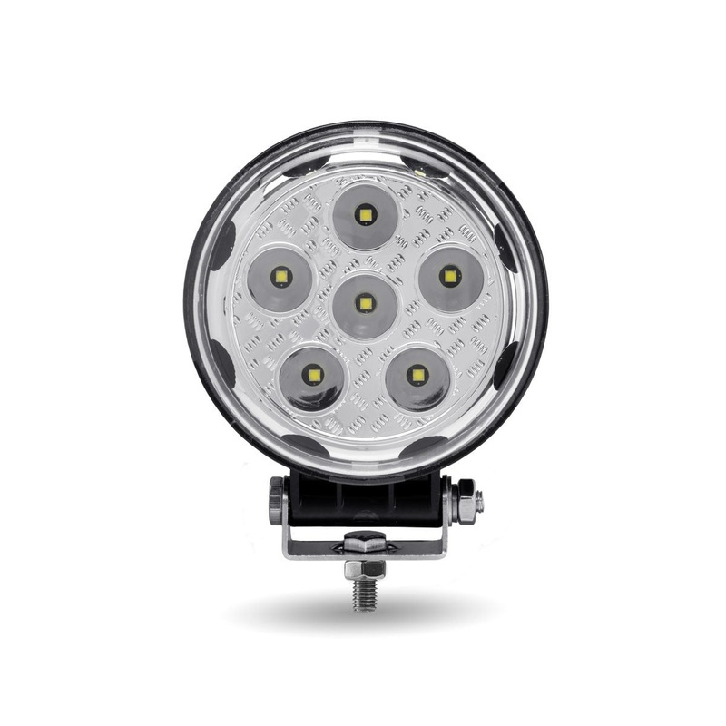 Radiant Series White 13 diode LED work light with side diodes – SINGLE, 1080 lumens
