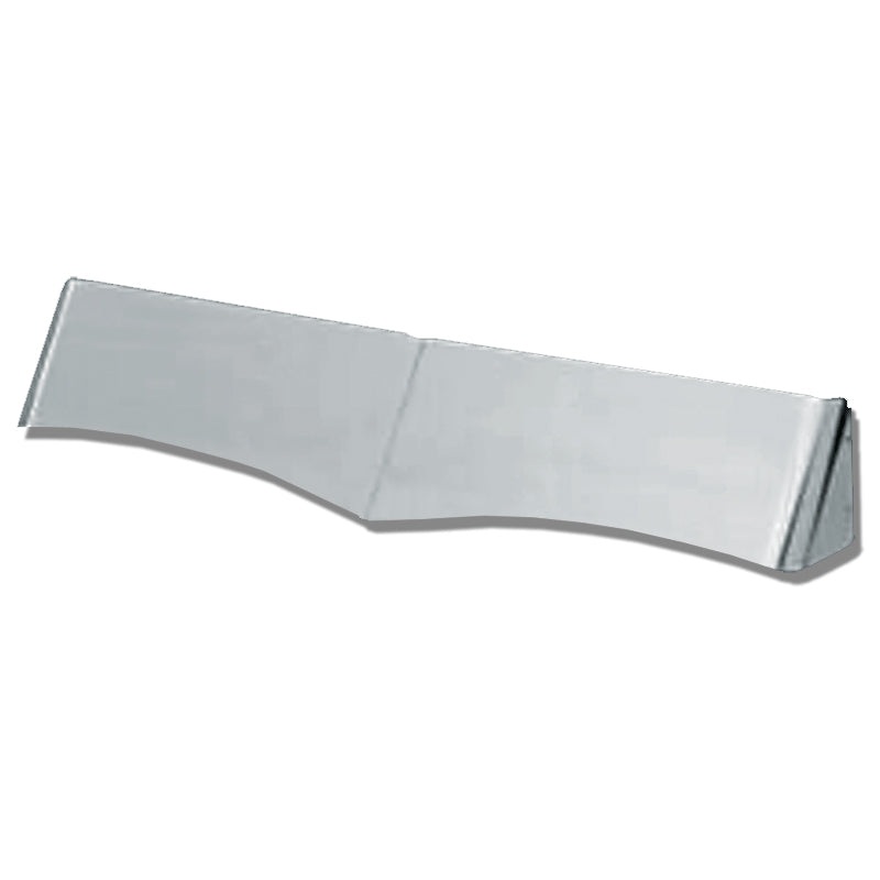 Wicked stainless steel rear sleeper window visor