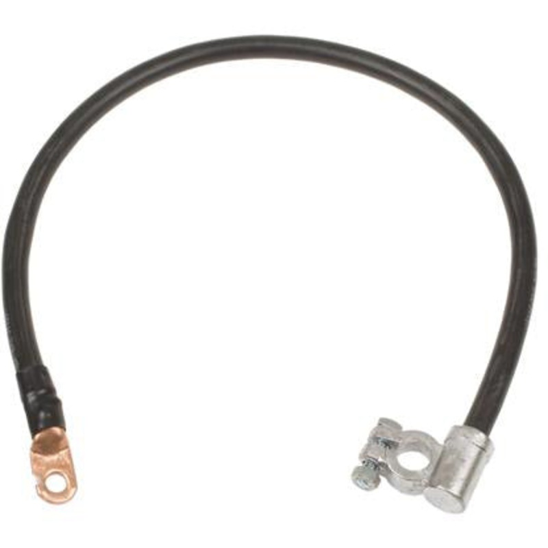 12-1/2 INCH 2 AWG BATTERY CABLE WITH TOP POST STRAIGHT X 7/16 EYELET CONNECTIONS