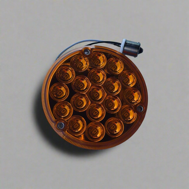4 round 19 diode LED replacement sleeper load light w/1156 plug