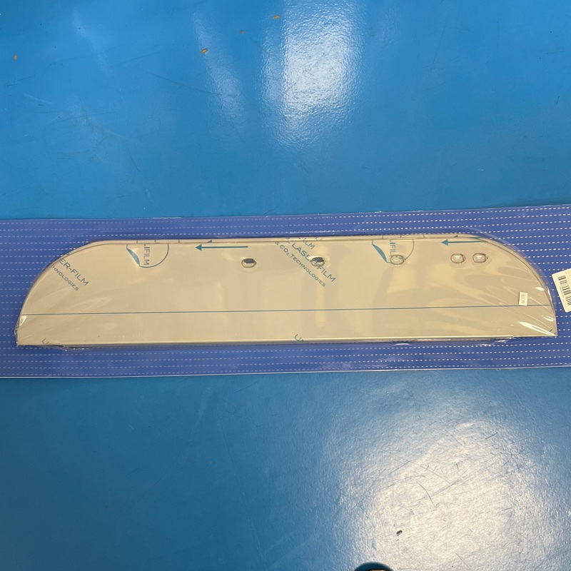 Peterbilt 379 1987-2005 premium stainless steel 6 chopped look door trims – PAIR