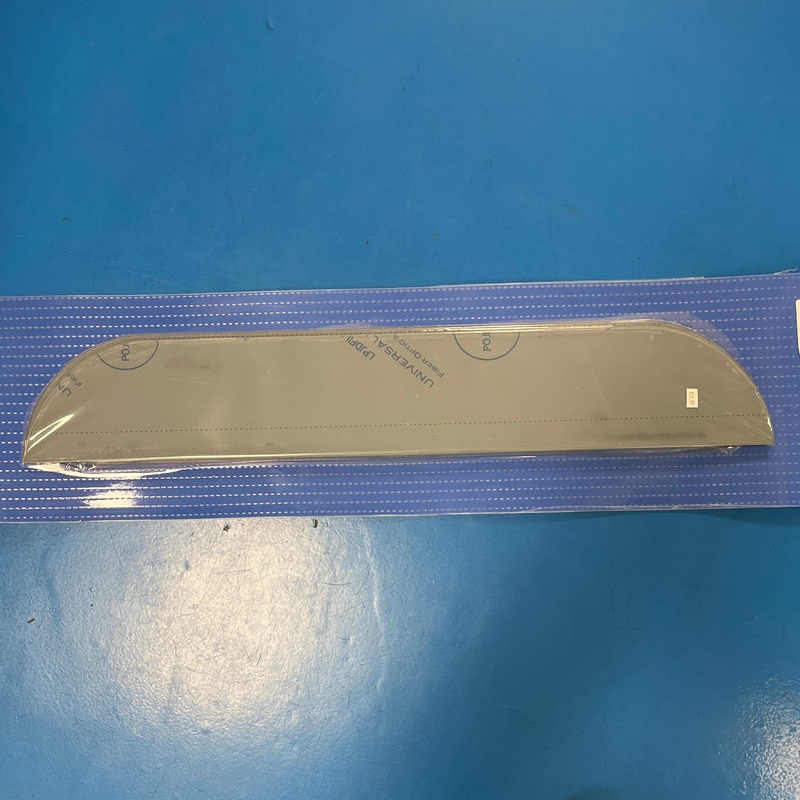 Peterbilt 386 / 388 / 389 2006-2023 premium stainless steel 5 chopped look door window trim – PAIR