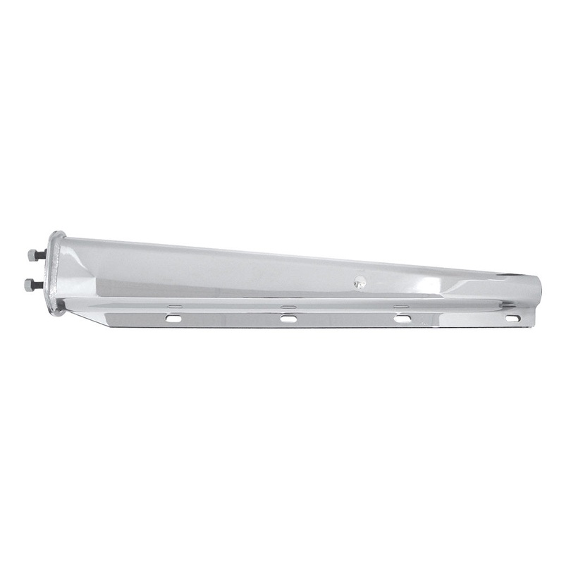 Stainless steel spring-loaded tapered mudflap hangers with 2 bolt hole spacings – PAIR