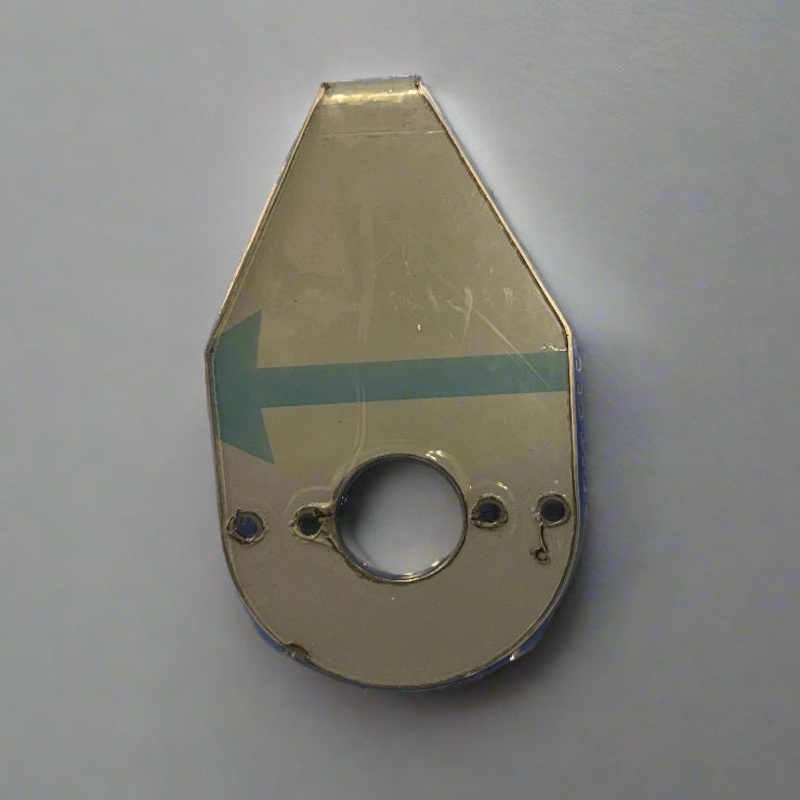 Stainless steel watermelon light turn signal L shaped bracket only – SINGLE