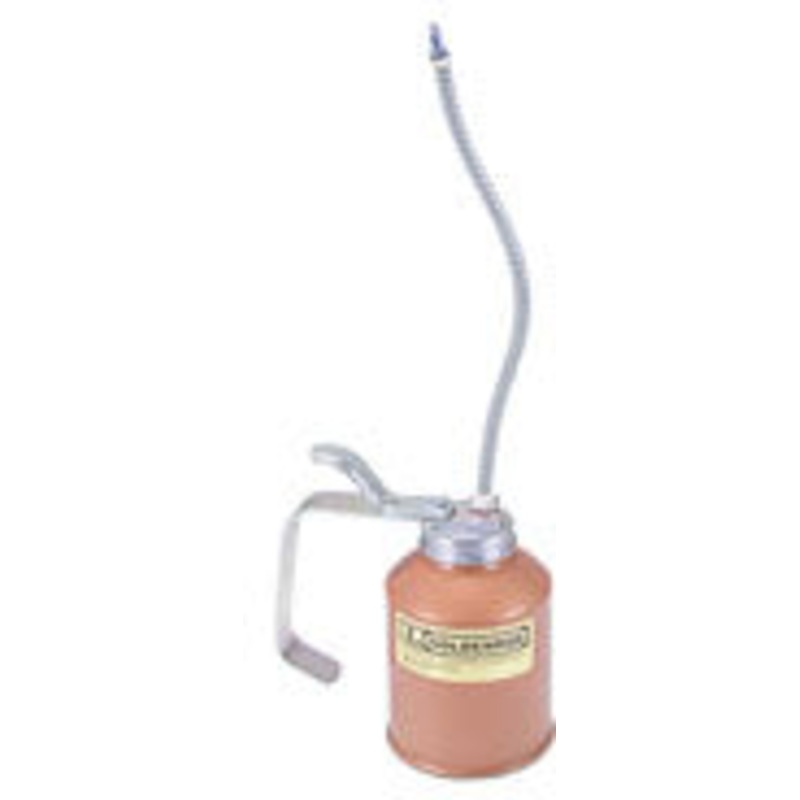 12 OUNCE INDUSTRIAL PUMP OILER WITH FLEXIBLE SPOUT – METAL CONTAINER