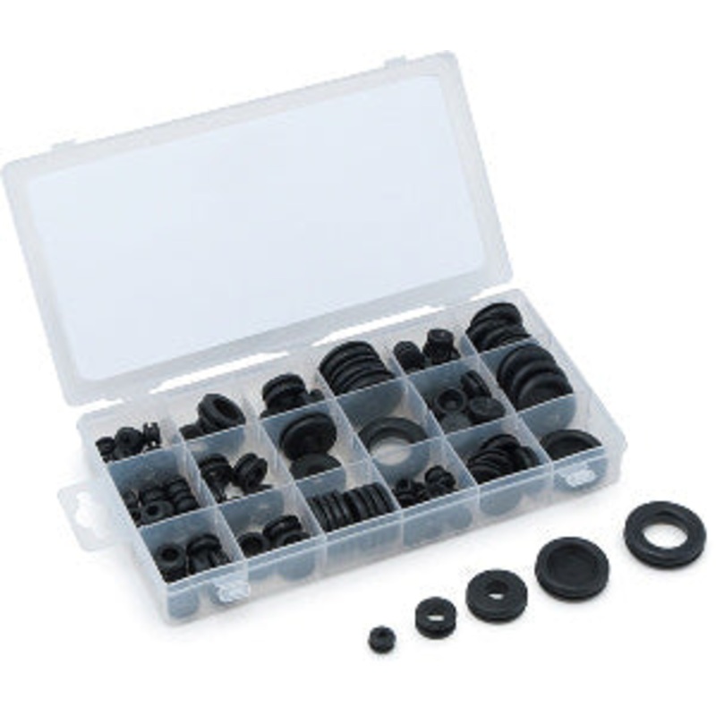 125 PC RUBBER GROMMET ASSORTMENT