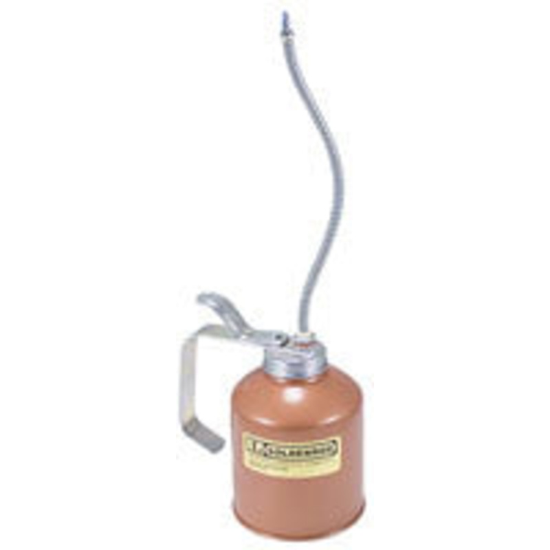 16 OUNCE INDUSTRIAL PUMP OILER WITH FLEXIBLE SPOUT – METAL CONTAINER