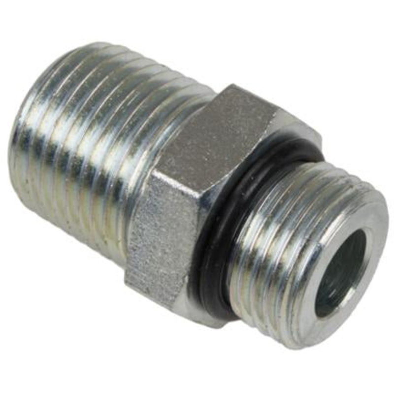 MALE O-RING BOSS X MALE PIPE – STEEL