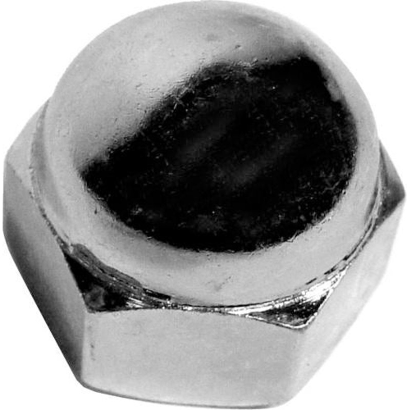NUT, STEERING WHEEL ACORN STYLE. 11/16 -20. TRACTORS: 8N, NAA {1948-1954}