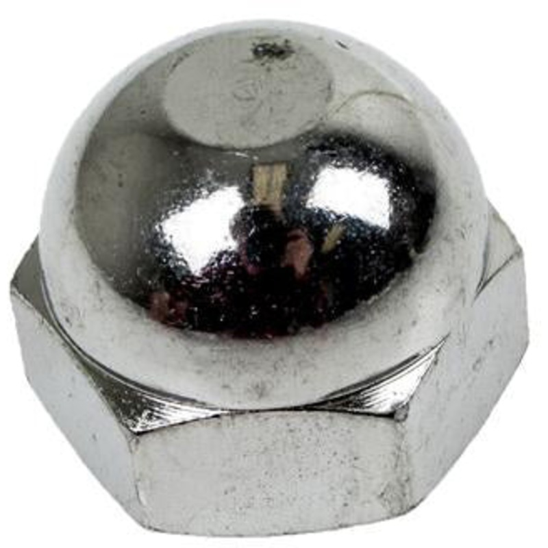 NUT, STEERING WHEEL ACORN STYLE. 5/8 -18. TRACTORS: 9N, 2N {1939-1947}