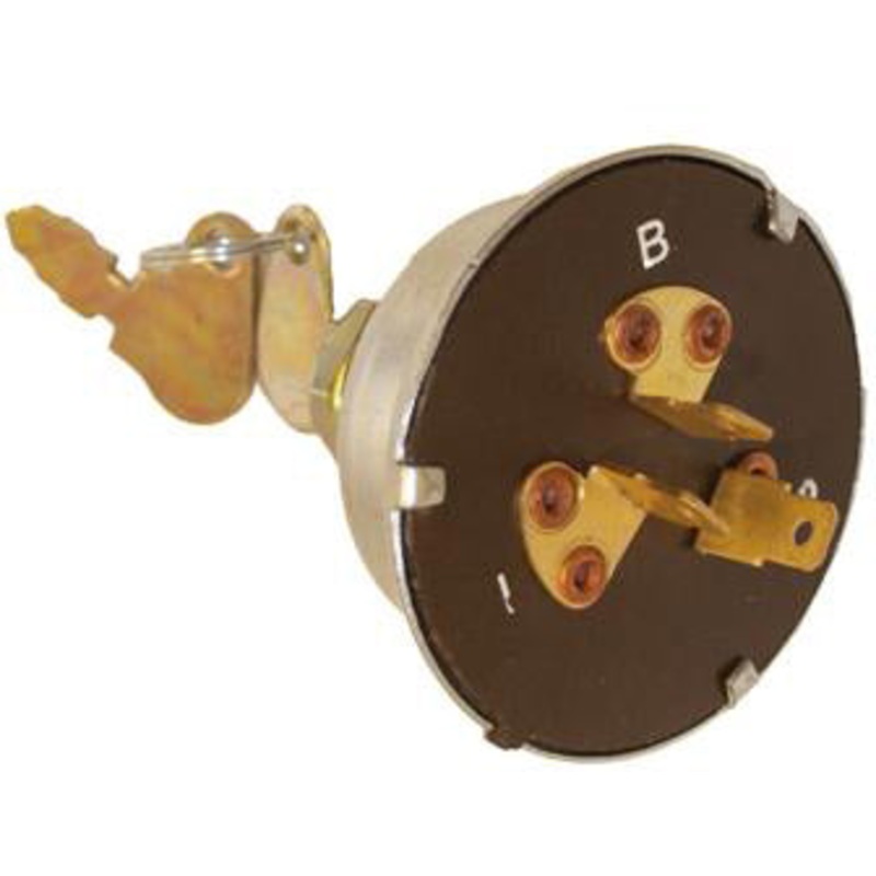 IGNITION AND STARTER SWITCH WITH KEYS – 3 PRONG