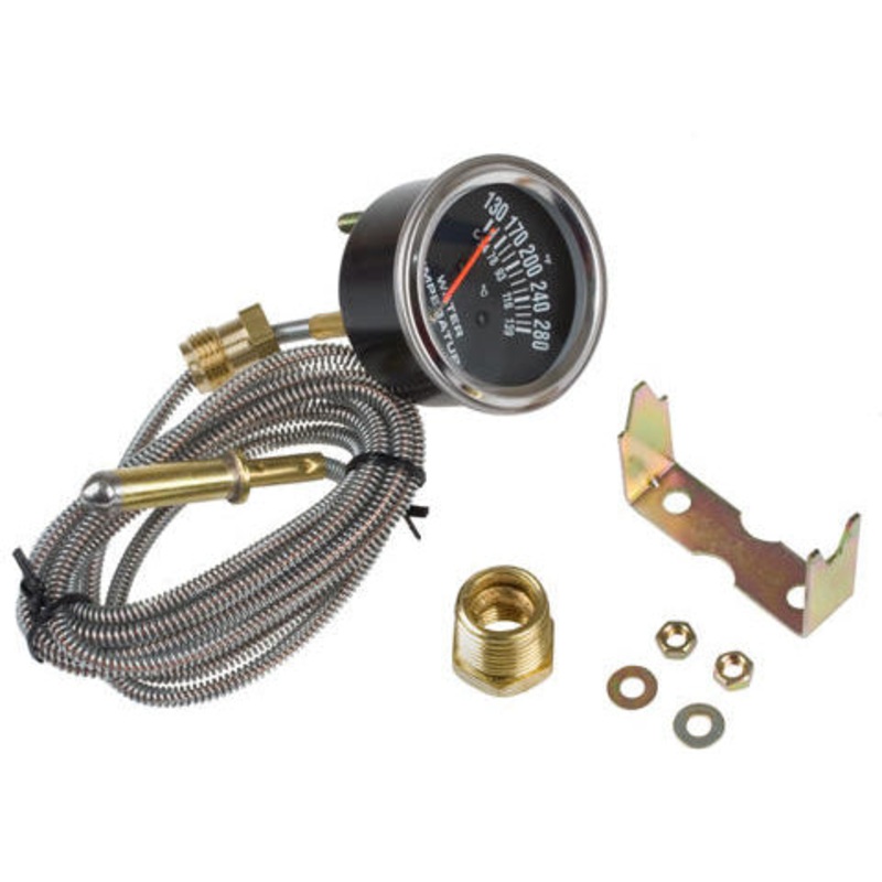 UNIVERSAL TEMPERATURE GAUGE ASSEMBLY FOR 2 MOUNTING HOLE