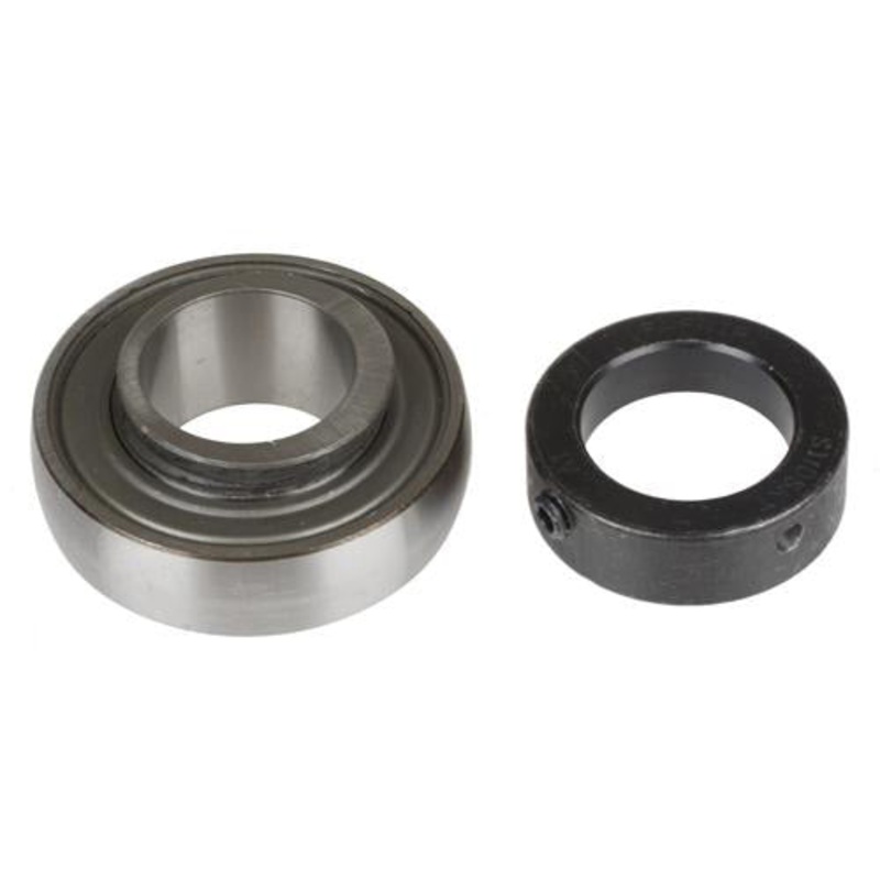 1-1/2 INCH BORE GREASABLE INSERT BEARING WITH COLLAR SPHERICAL RACE