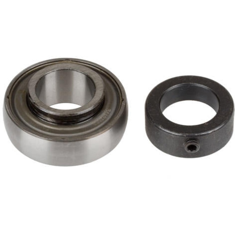 1-1/8 INCH BORE SEALED INSERT BEARING WITH COLLAR SPHERICAL RACE