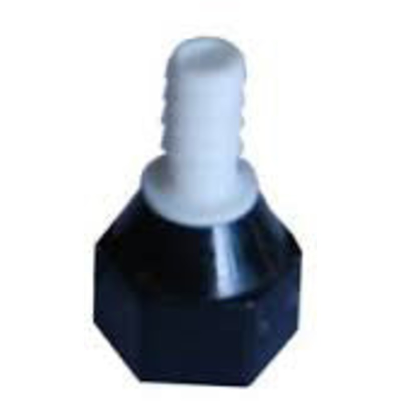 1/2 FPT X 3/8 BARB HEX SWIVEL FITTING