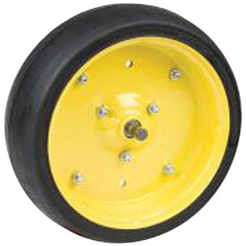 4 X 12 GAUGE WHEEL FOR ROW CROP CULTIVATORS – YELLOW