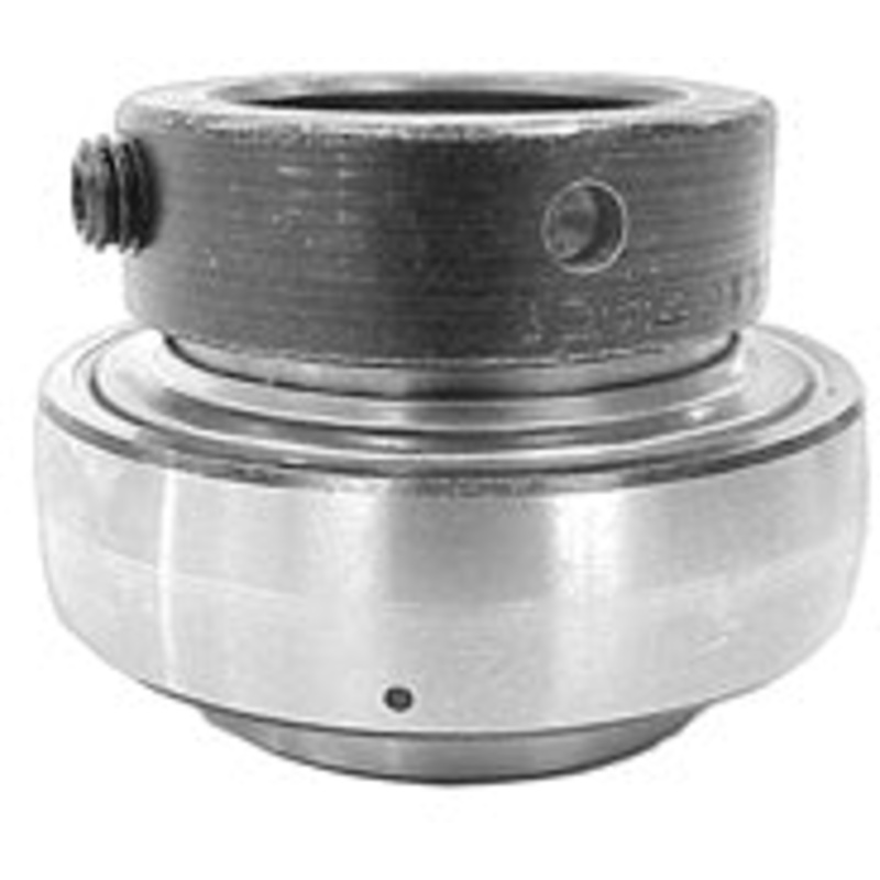 INSERT BEARING WITH LOCK COLLAR – 1-1/4 BORE  -WIDE INNER RING – GREASABLE