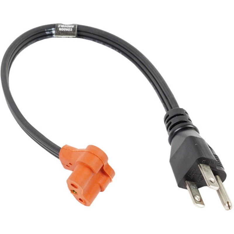 REPLACEMENT CORD FOR ENGINE BLOCK HEATER 19841A91. CORD LENGTH 12 WITH SILICONE CONNECTOR