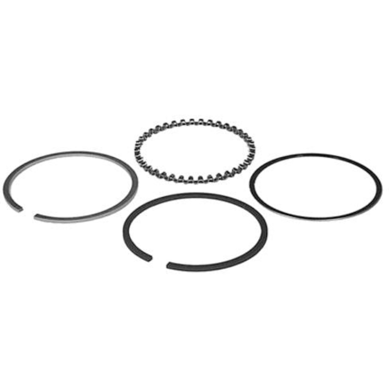 RINGS, 3.9 STANDARD BORE, CHROME TOP, 2 @ 3/32, & 1 @ 3/16
