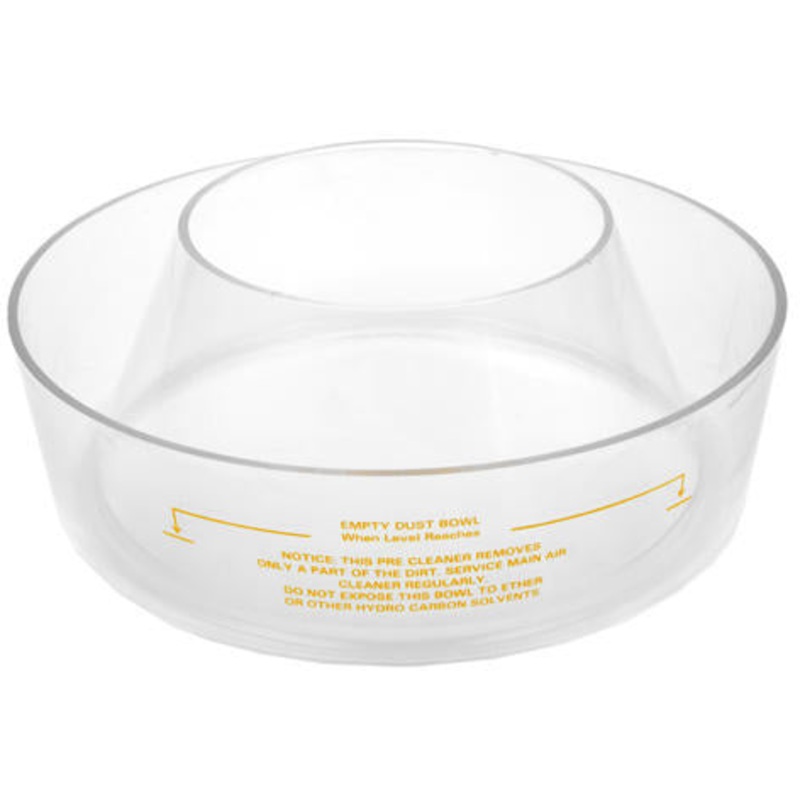 PLASTIC PRE-CLEANER BOWL, 10-1/2 OD