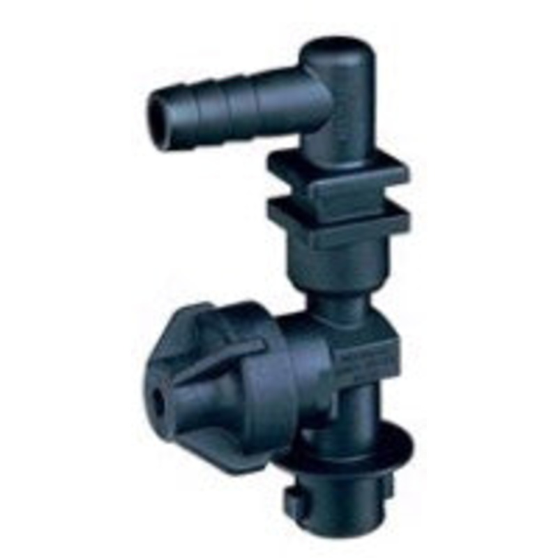 QUICKJET SINGLE BARB NOZZLE BODY – 3/8 HOSE – HAS SIDE DIAPHRAGM