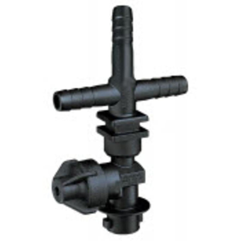 QUICKJET TRIPLE BARB NOZZLE BODY – 3/4 HOSE – HAS SIDE DIAPHRAGM
