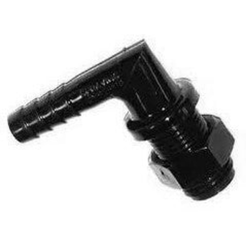 TEEJET SINGLE HOSE BARB NOZZLE BODY – 3/8 HOSE – NYLON