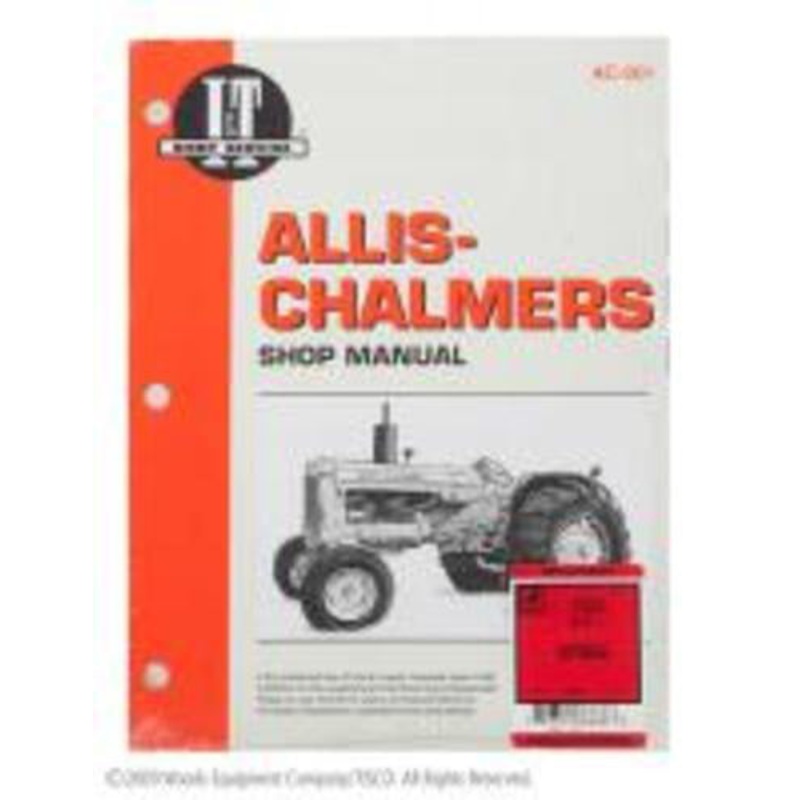 SHOP MANUAL FOR ALLIS-CHALMERS