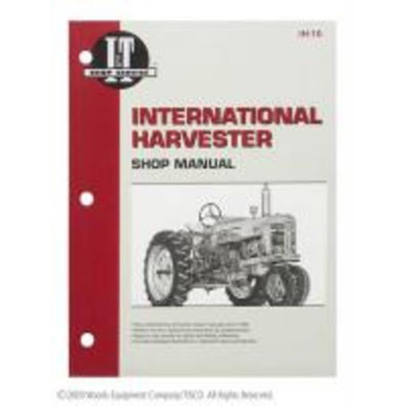 SHOP MANUAL FOR IH