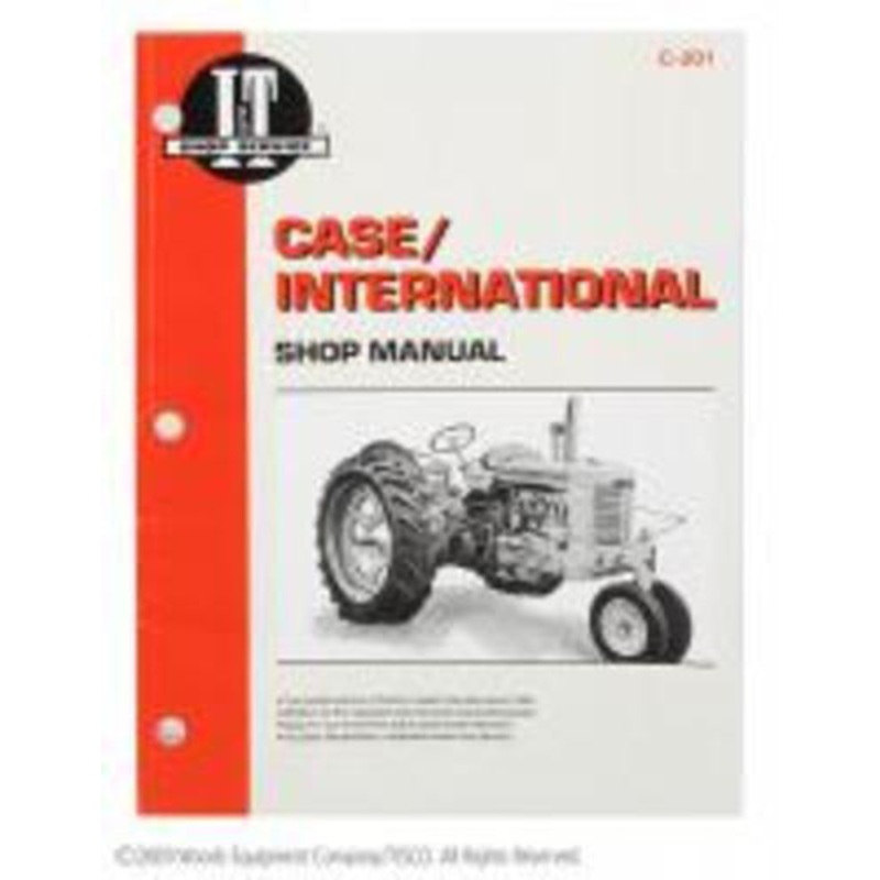 SHOP MANUAL FOR JI CASE & DAVID BROWN