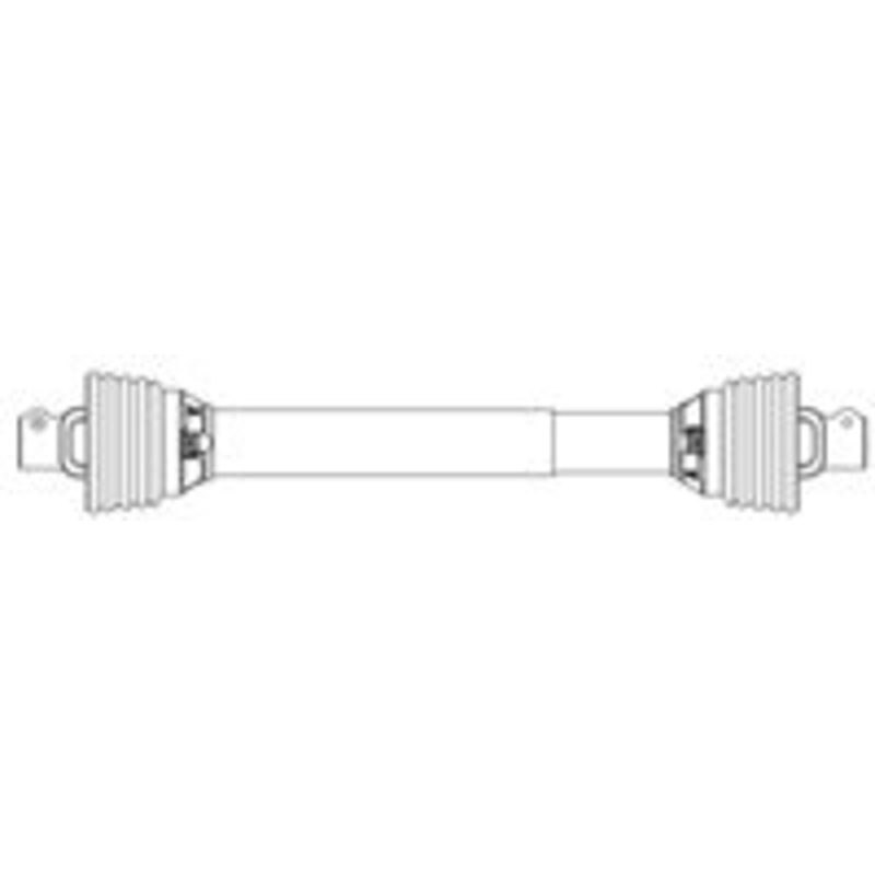 CLASSIC SERIES METRIC DRIVELINE – BYPY SERIES 6 – 37 COMPRESSED LENGTH – FOR FINISHING MOWER GENERAL APPLICATIONS