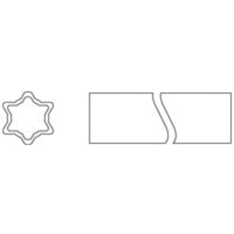 PROFILE TUBING – STAR SHAPE – WALTERSCHEID 2400 / 2500 OUTER AND 2600 SERIES INNER  39 LENGTH
