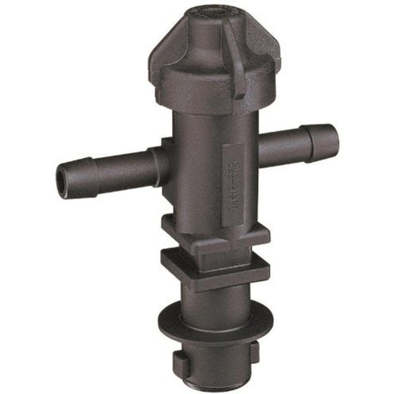 QUICKJET DOUBLE BARB NOZZLE BODY – 3/4 HOSE – HAS TOP DIAPHRAGM