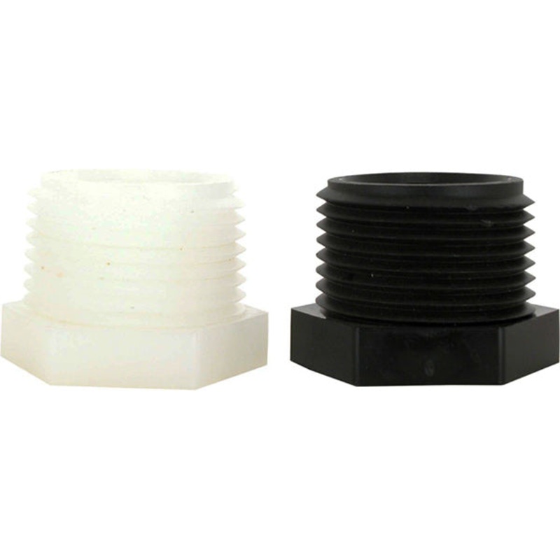 3/4 INCH X 1/2 INCH MNPT X FNPT  POLY REDUCER COUPLING