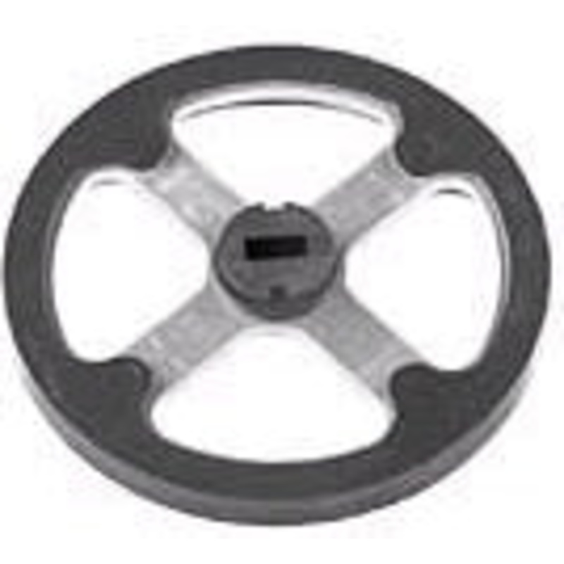 ROTATING DISC SCRAPER WHEEL WITH NYLON COVER FOR RS231K