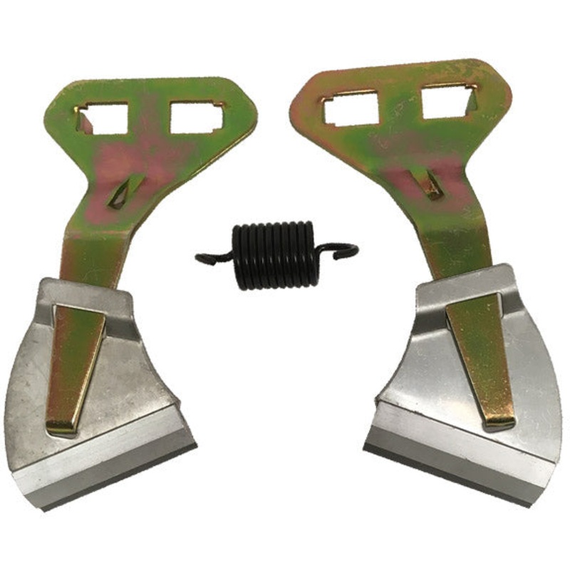 SCRAPER KIT FOR JOHN DEERE PLANTERS, CARBIDE EDGE, TWO PIECE ARM