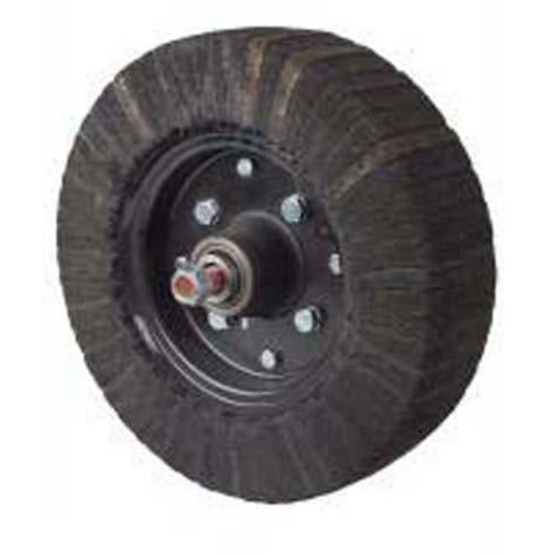 4 X 8 TAIL WHEEL AND HUB ASSEMBLY