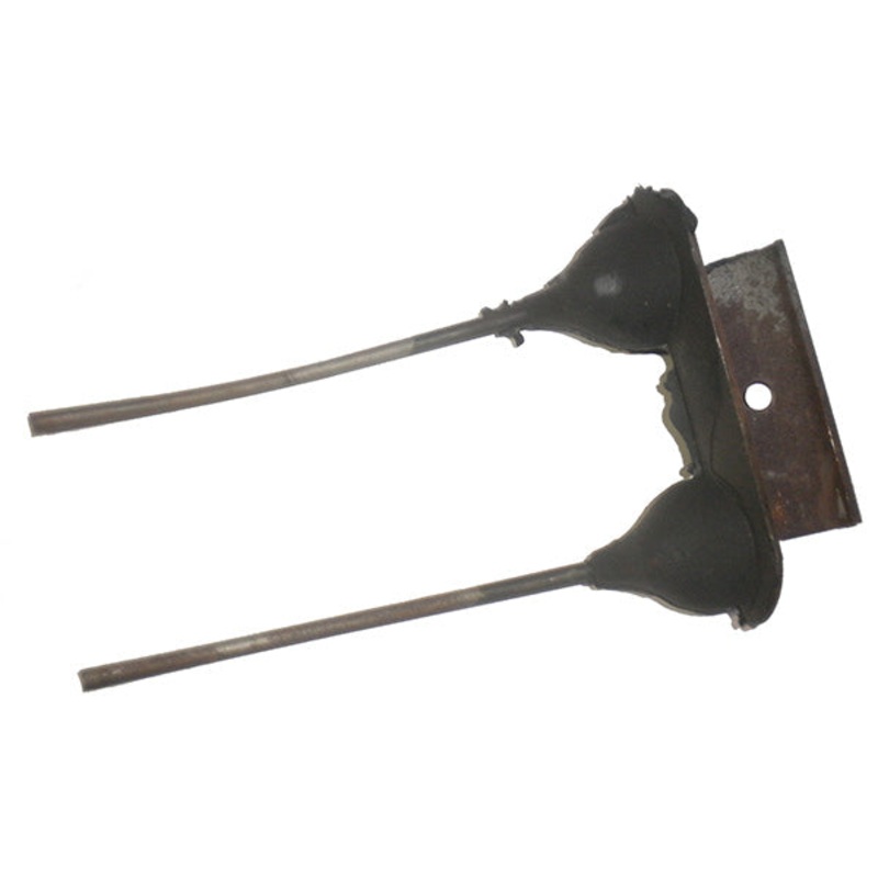 DOUBLE RUBBER MOUNTED HAY RAKE TOOTH FOR VERMEER / MASSEY FERGUSON WHEEL RAKE – MADE IN USA