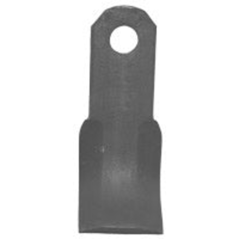 FLAIL MOWER SIDE KNIFE FOR BALZER / VRISIMO- REPLACES BALZER 61105 / FALC 430151 / VRISIMO CD2500   1 HOLE    3 WIDE