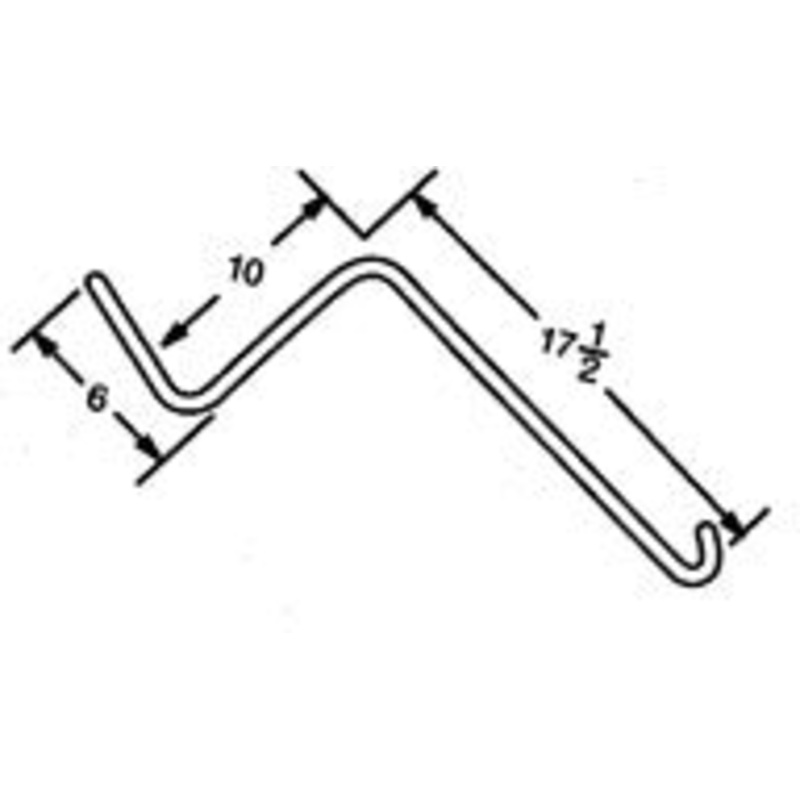 VI-1 WHEEL RAKE TOOTH FOR VICON