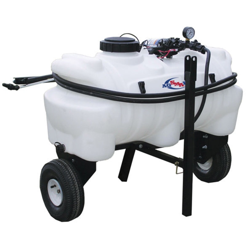 25 GALLON COMPACT TRAILER SPRAYER – 7 FOOT SPRAY SWATH