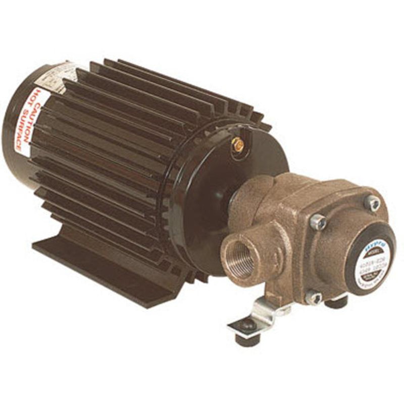 HYPRO 4 ROLLER NI-RESIST PUMP WITH 12V MOTOR