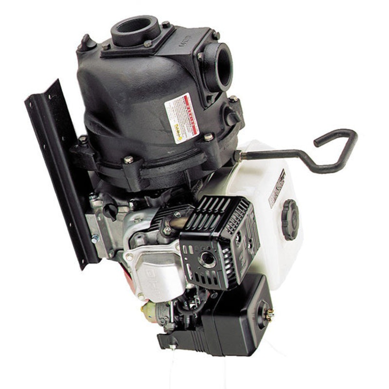 2 CAST IRON PUMP WITH 5.5 HP HONDA ENGINE