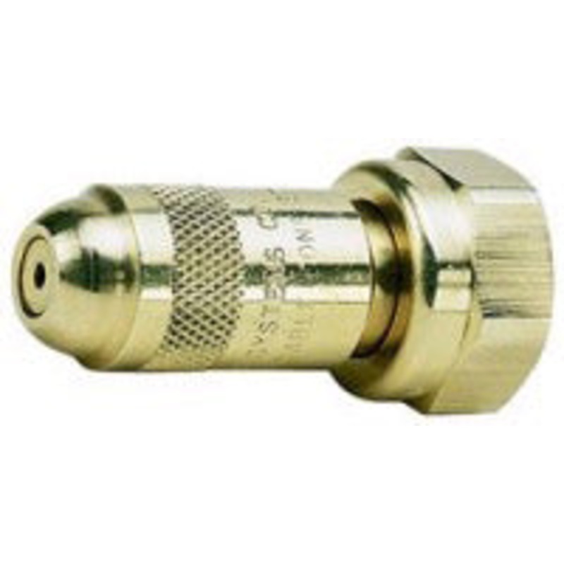BRASS NOZZLE ADJUSTABLE BRASS #18