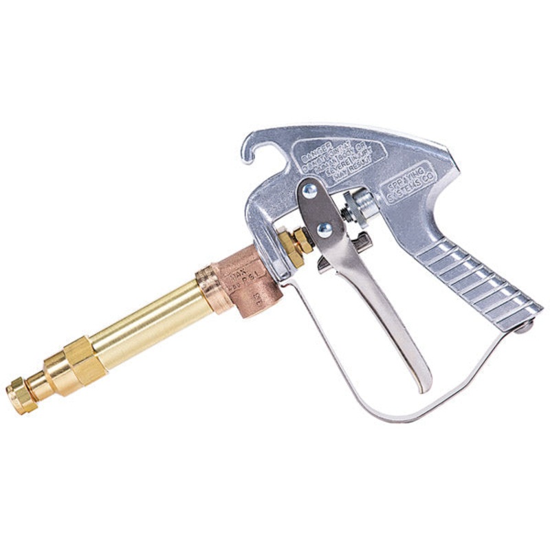 GUNJET 43A SERIES – STANDARD PRESSURE SPRAY GUN /  BRASS WAND – 13 OVERALL LENGTH