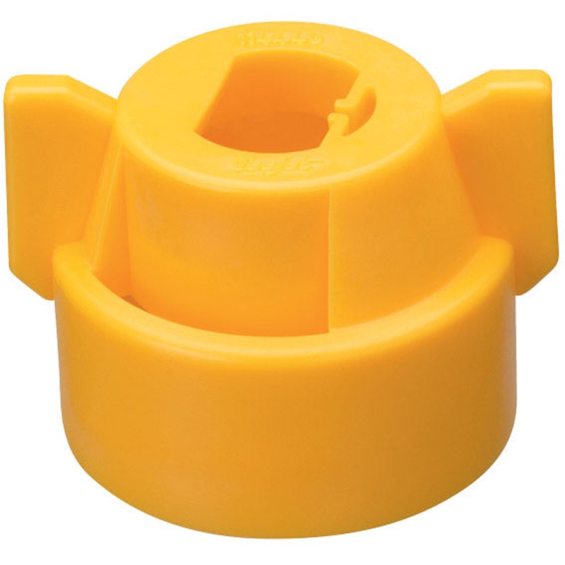 QUICKJET CAP FOR FLAT SPRAY TIPS – YELLOW    REPLACES CP25611 / 25612 SERIES