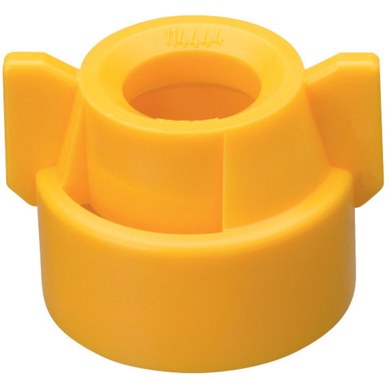 QUICKJET CAP FOR ROUND BODY SPRAY TIPS – YELLOW    REPLACES CP25607 / 25608 SERIES