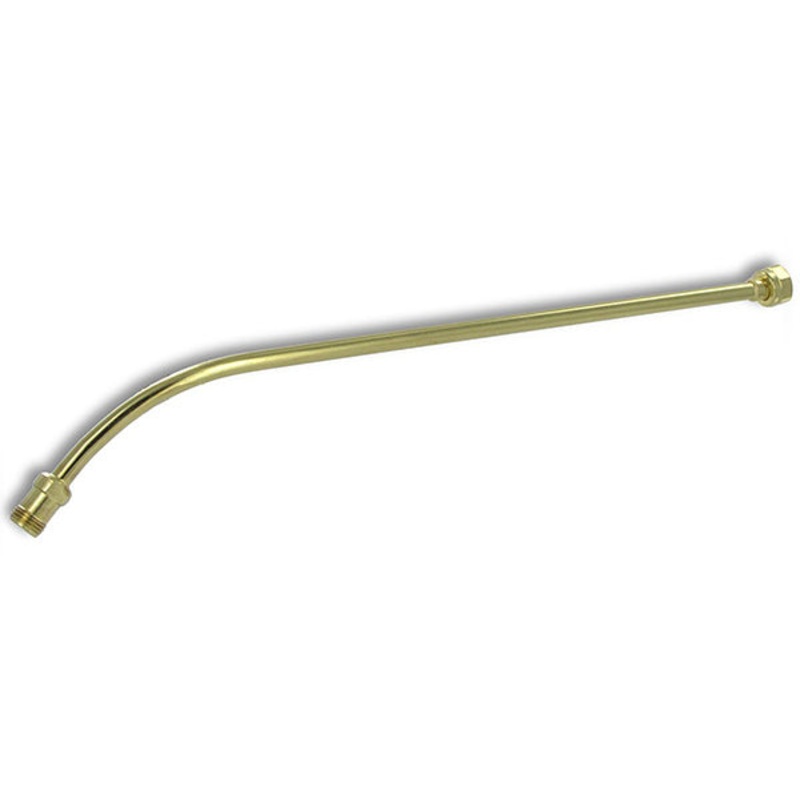 TEEJET 36 INCH CURVED BRASS WAND EXTENSION – FIXED BODY