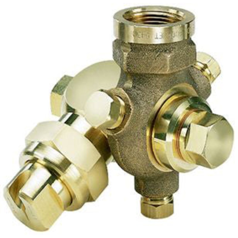 TEEJET BRASS OFF-CENTER FLAT SPRAY TIP   #10