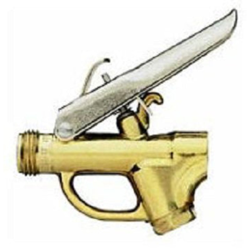 TRIGGERJET HAND TRIGGER SPRAY GUN – BRASS   250 PSI RATING – HAS TRIGGER LOCK
